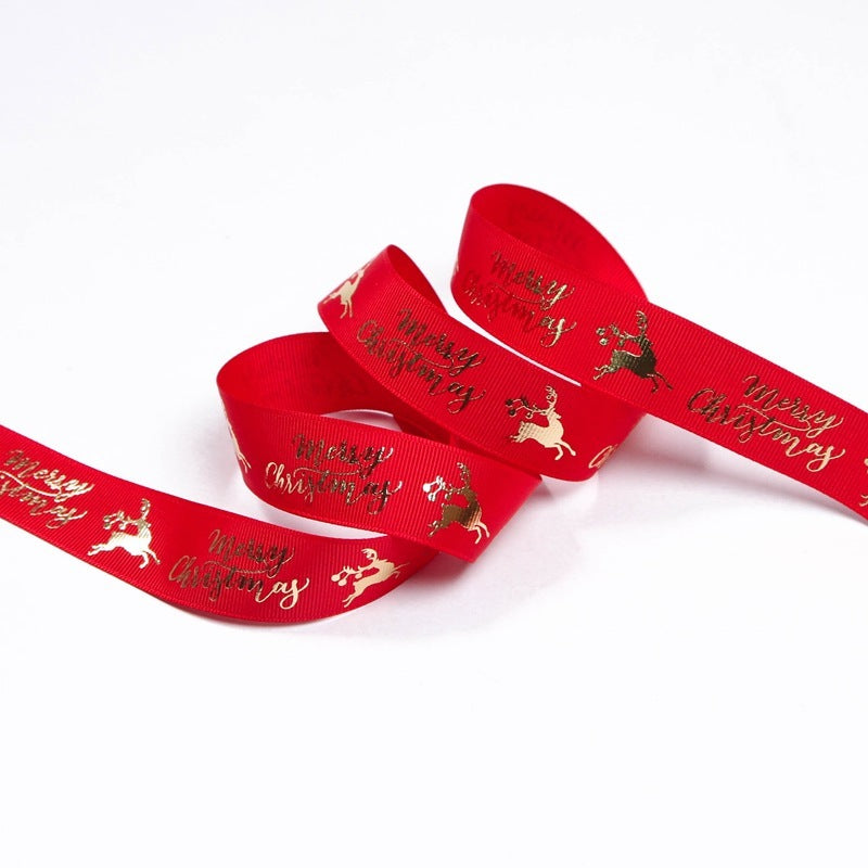 Christmas Ribbon Thread Ribbon Diy Cake
