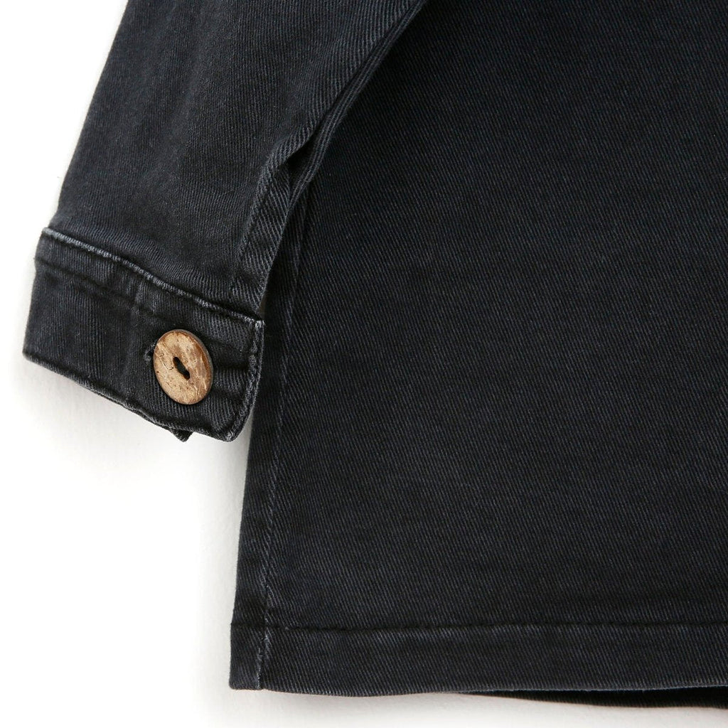 HelloBaby Basic Baby Boy Gabardine Jacket - Anthracite