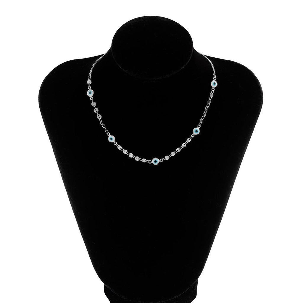 Creative Sequin Eye Pendant Stitching Body Chain Women