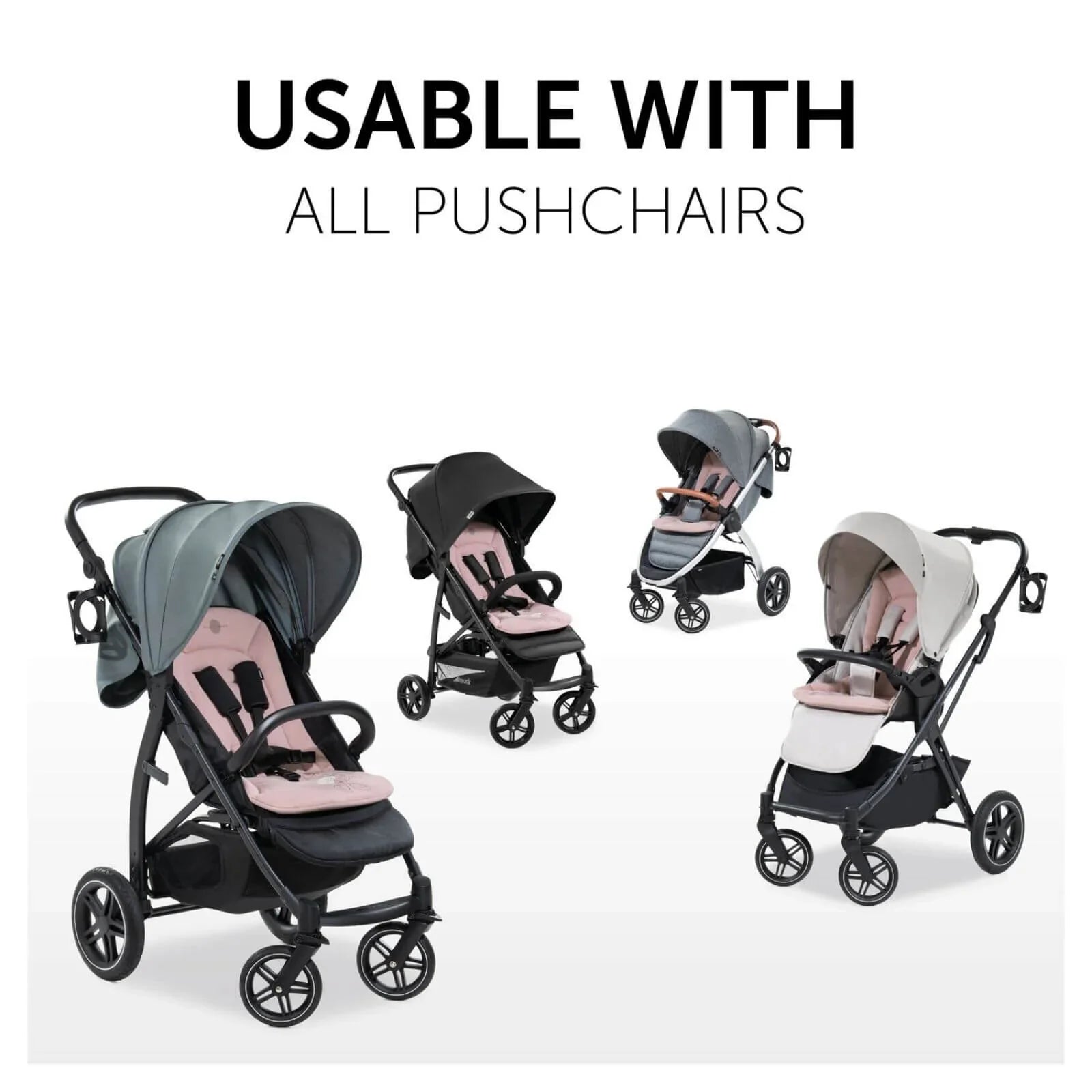 Hauck Disney Pushchair Seat Liner - Minnie Mouse Rose