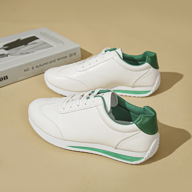 Autumn Casual Sports Trendy White Shoes For Women
