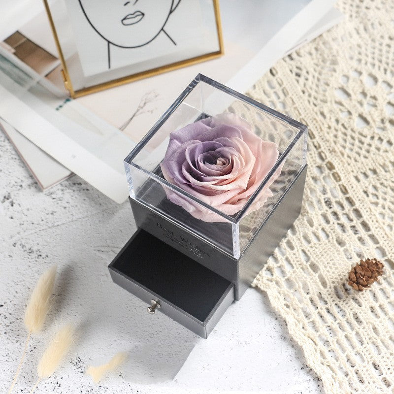 Eve Valentine's Day Eternal Flowers Gift Box Ornaments