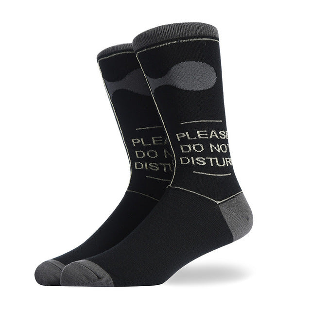 Fashion Creative Hamburger Pizza Alien Men Socks Cute Series