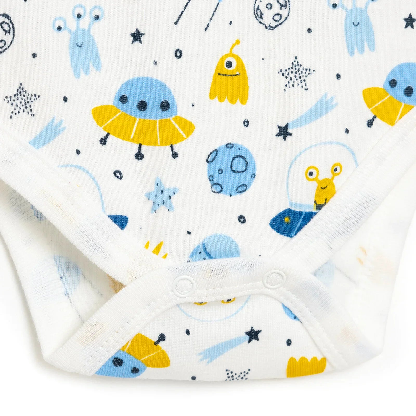 HelloBaby Baby Boy Short Sleeve  Body - White