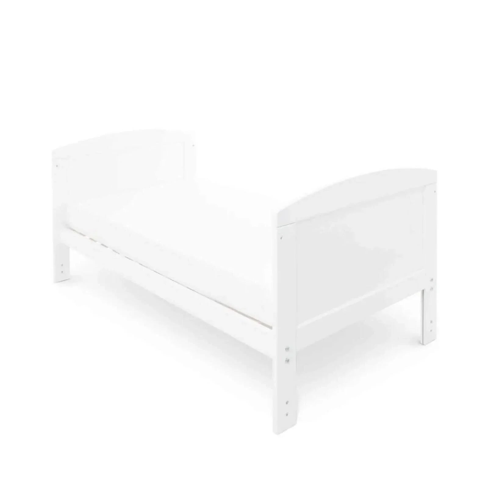 Ickle Bubba Coleby Classic Cot Bed & Under Drawer White - Without Mattress
