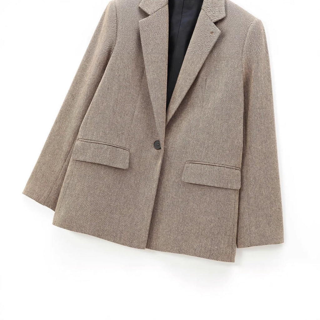 Women's Single Breasted Casual Fashion Blazer