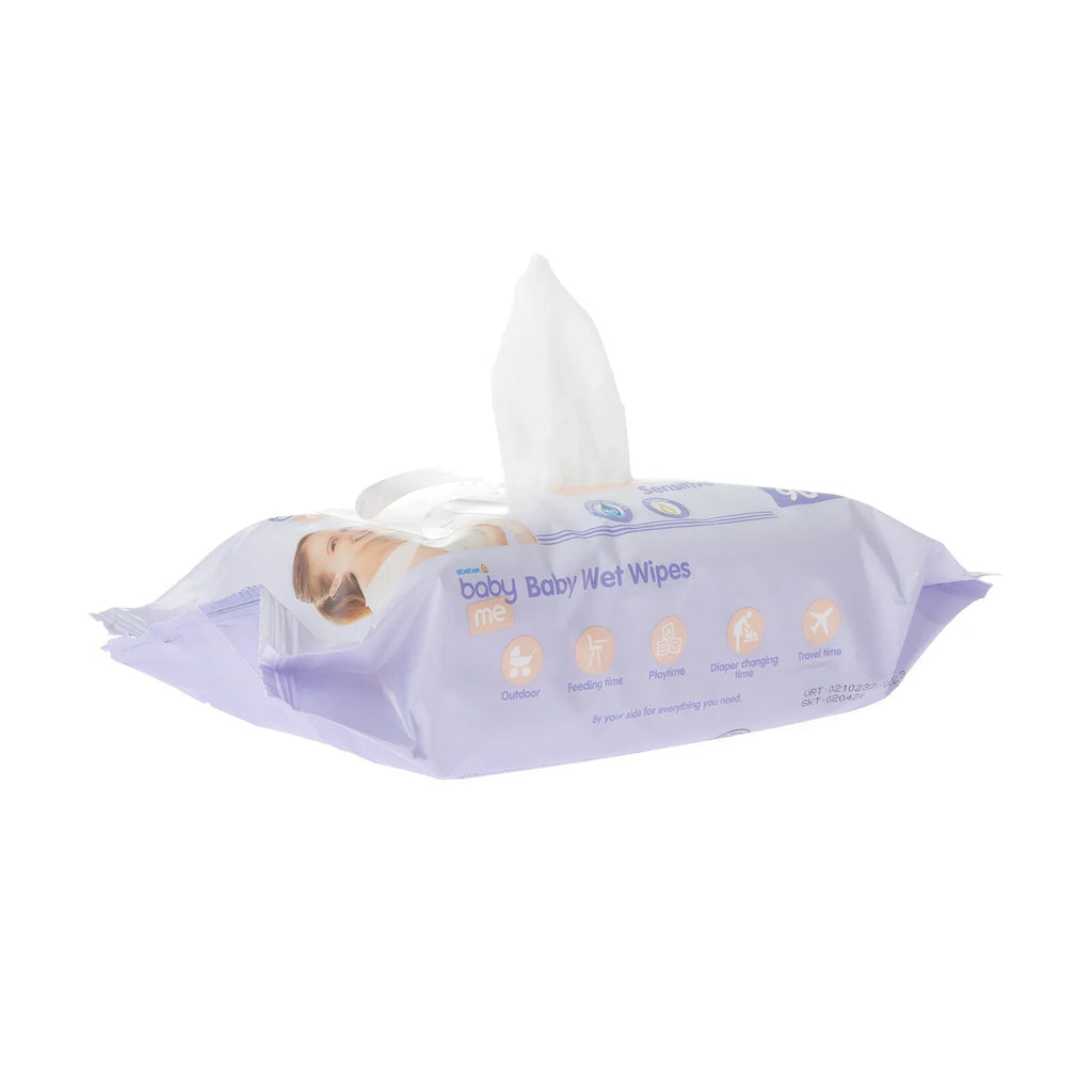 baby me Sensitive Wipes 90 pcs