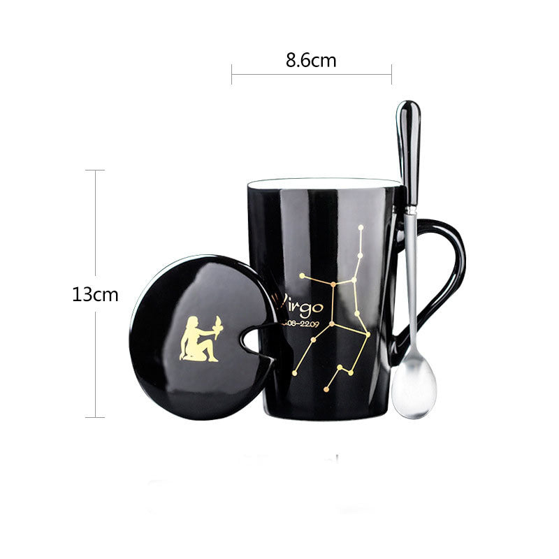 Creative Personality Ceramic Constellation Mug