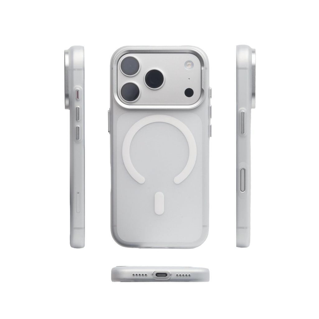 Frosted Magnetic Suction Suitable For 17promax Phone Case PC Skin Feeling Drop-resistant