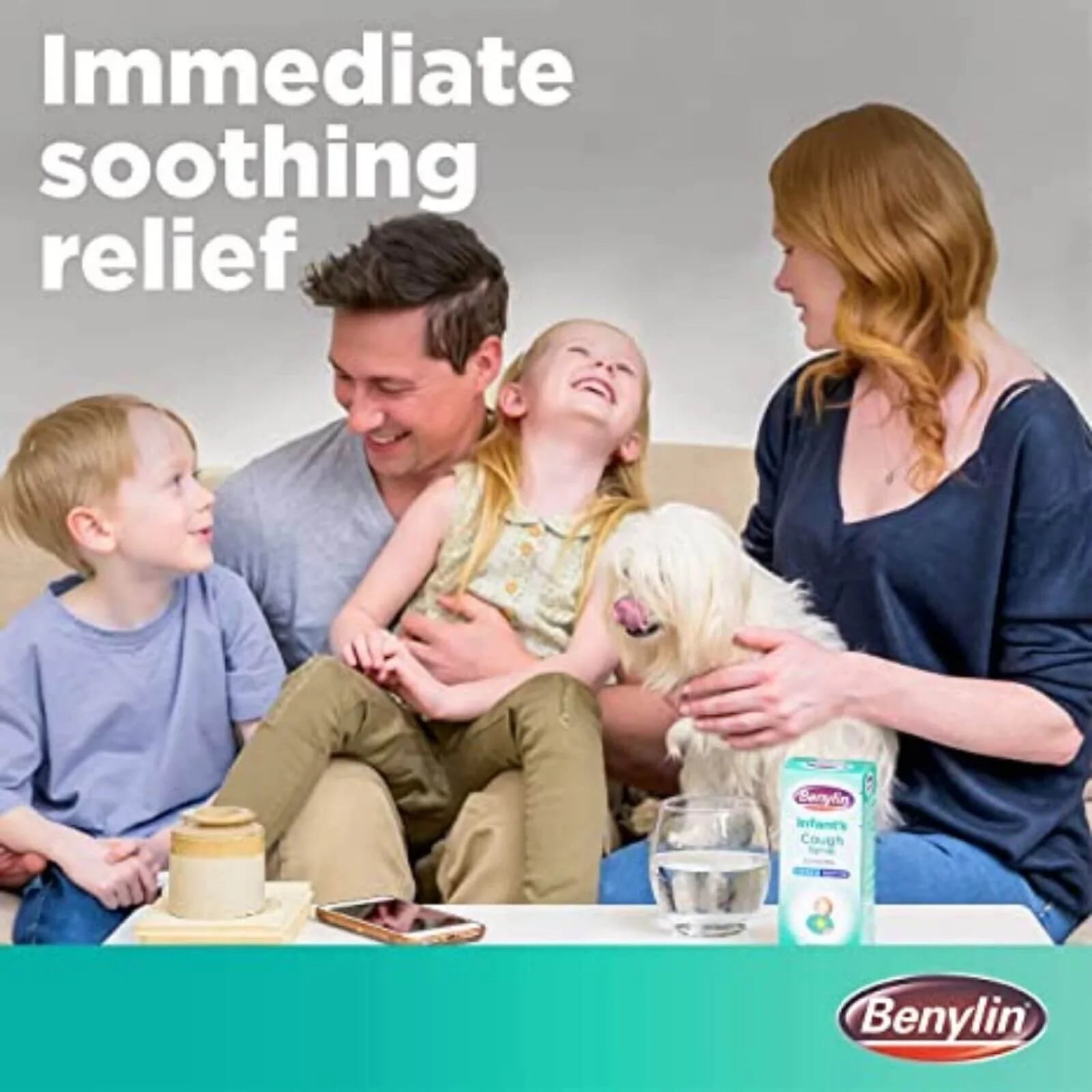 Benylin Infant's Cough Syrup Apple Flavour 3+ months 125ml