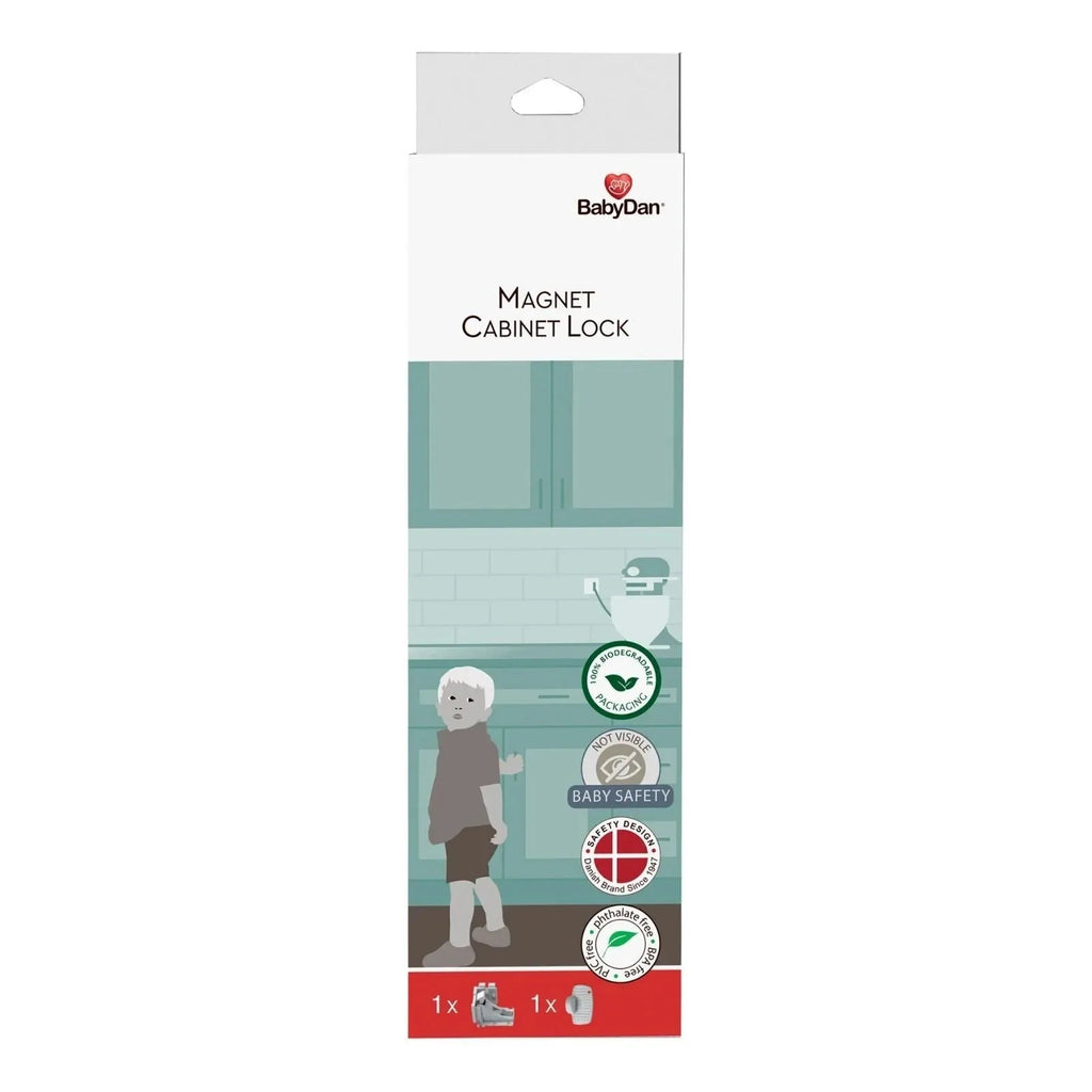 BabyDan Double Cabinet Door Lock Pack of 2