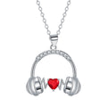 Headset Pendant Personalized Love Necklace Valentine's Day Gift