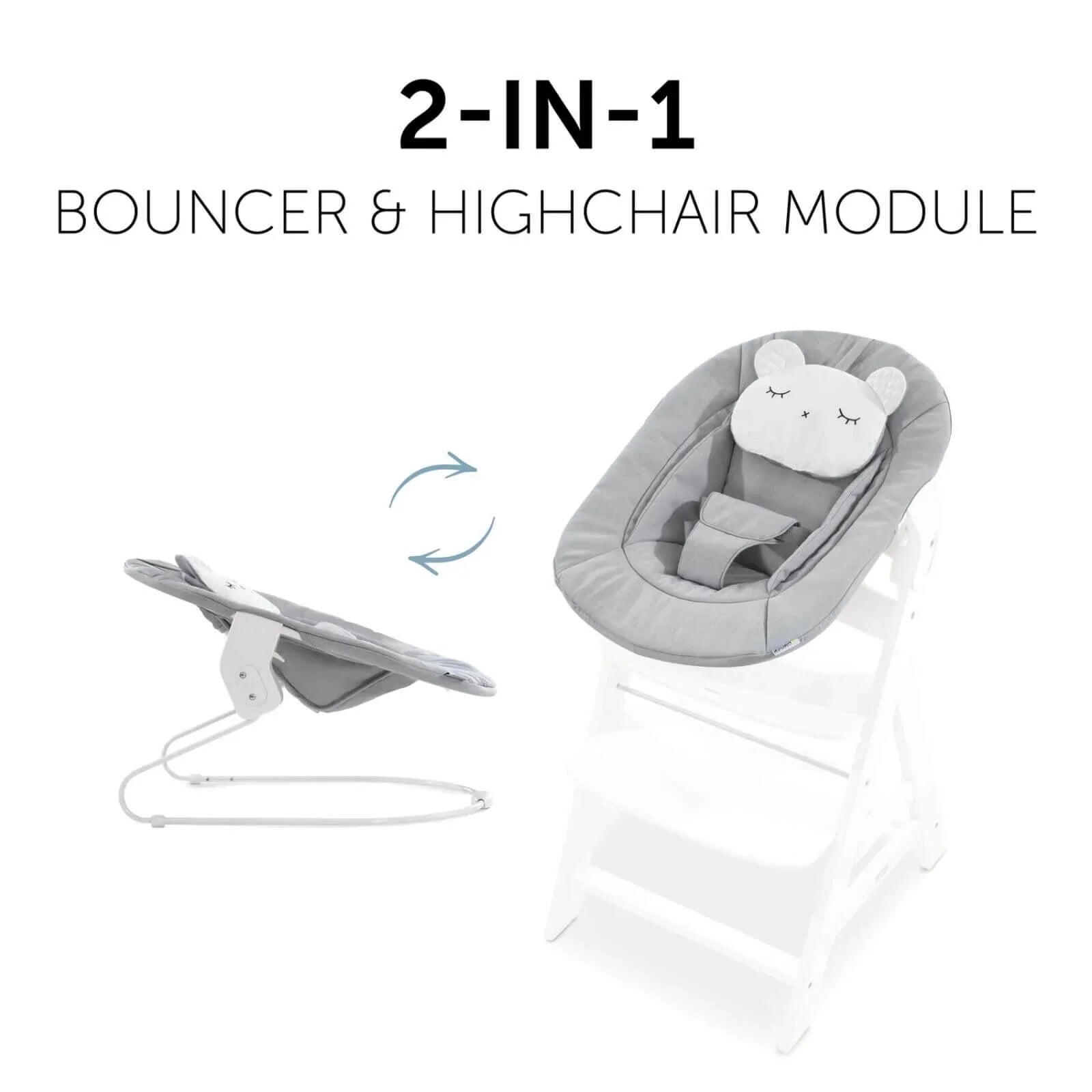 Hauck Alpha Bouncer 2-in-1 - Light Grey