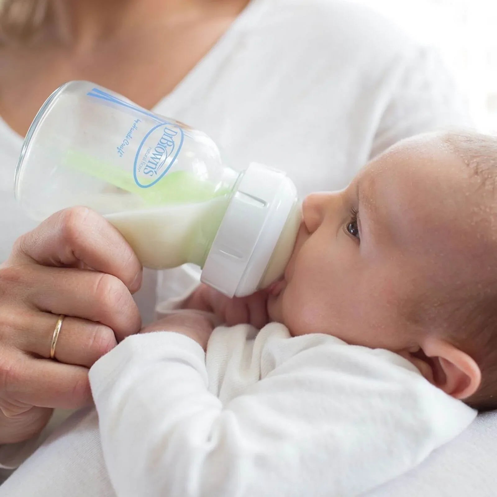Dr. Brown's Options+ Wide Neck Anti-Colic Glass Bottle 150ml Pack of 2