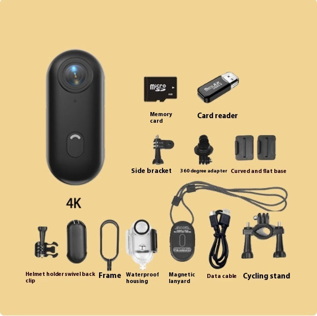 Outdoor Sports Camera In Helmet Motorcycle Bike Sport Mini Filming Bicycle Action 4K Professional Body Cam And Video Cameras