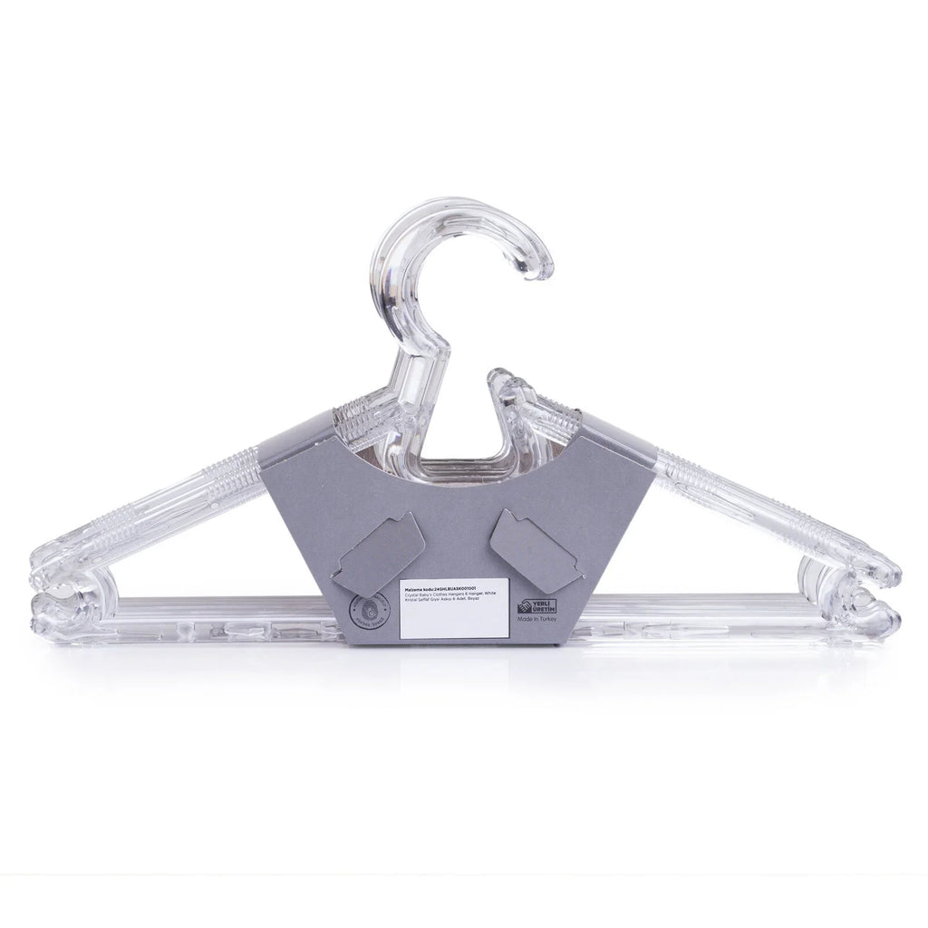 HelloBaby Hangers - White