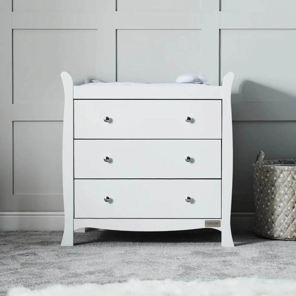 Ickle Bubba Snowdon Changing Unit - White