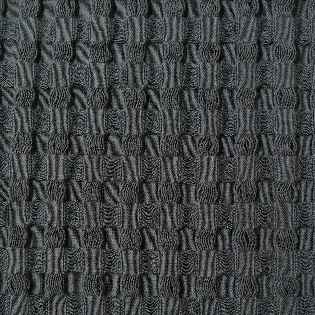 Florian Checked Throw Blanket Grey Bedspread for Sofas Armchairs Sofa Settee Couch Beds & Couches by OLIVIA ROCCO