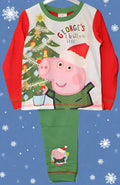 George Pig Christmas Kids Pyjamas