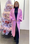 NEWKOTTI Relaxed Knitted Plain Italian Long Sleeve Vest