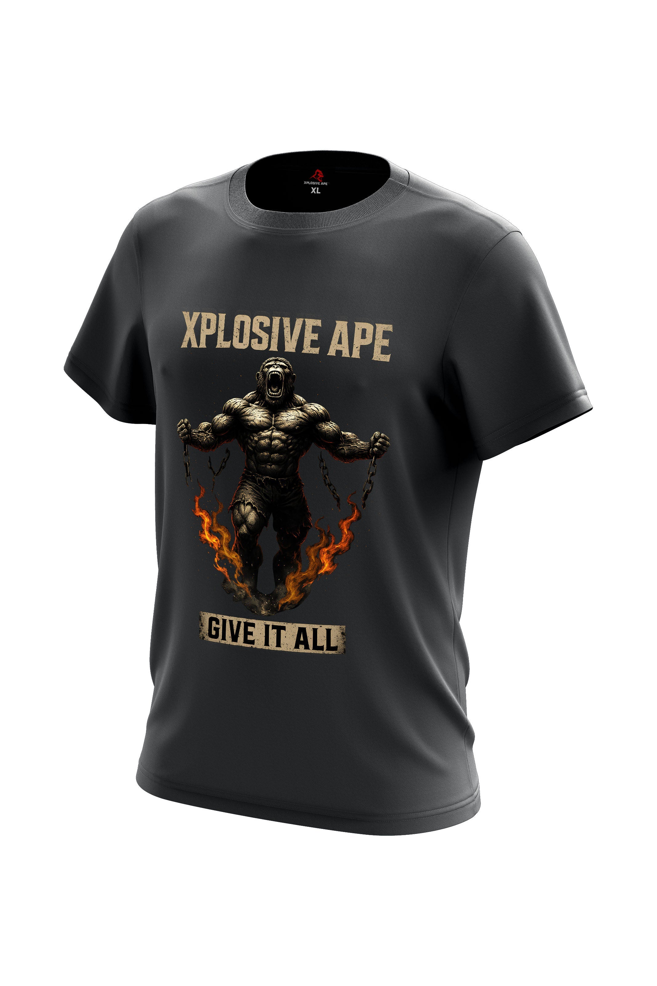 XAPE Hellbound Titan Tee - Charcoal