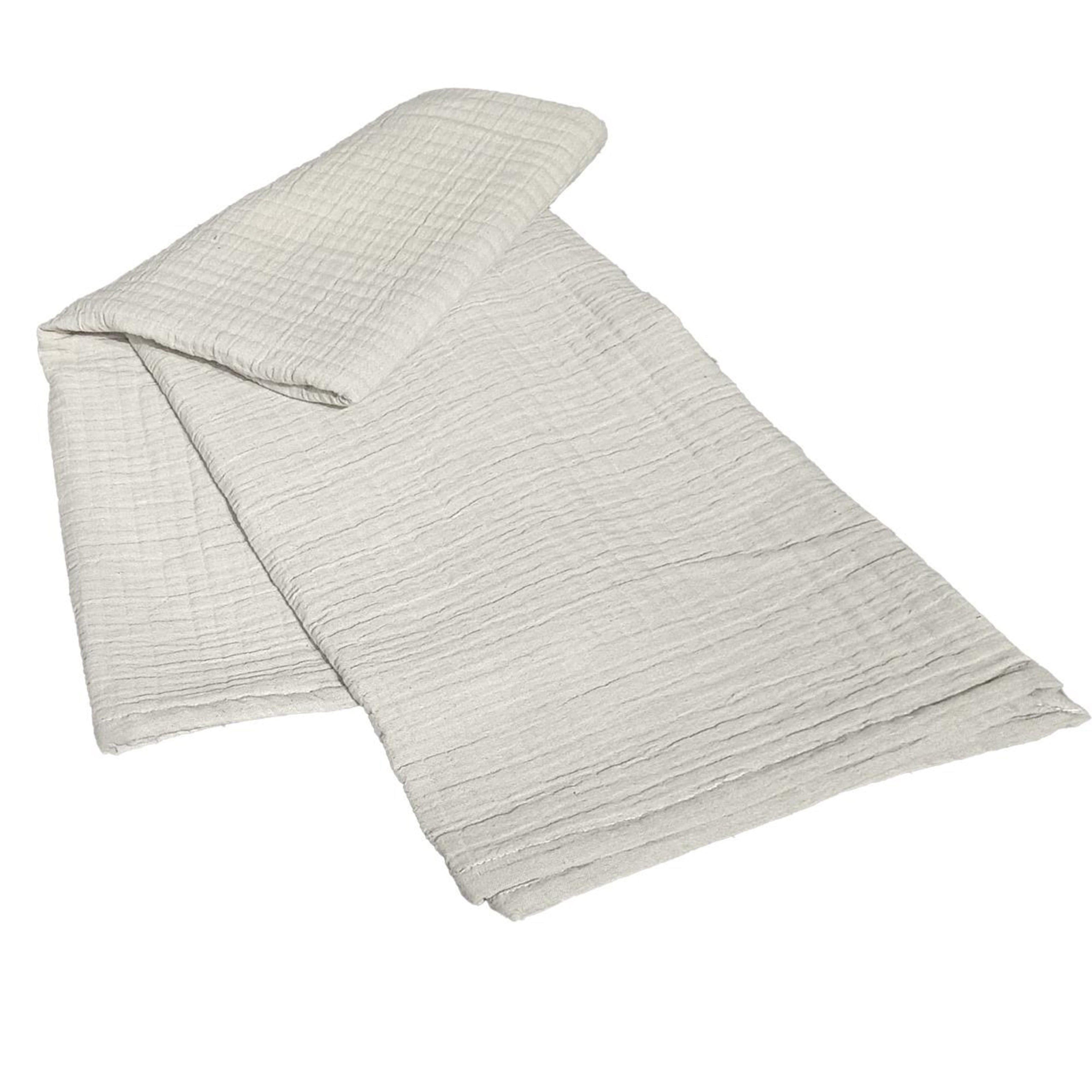 Hilton Throw Blanket Reversible Quilted Design Lightweight Super Soft Warm Cotton Easy Care Sofa Couch Chair & Bed Overthrow by OLIVIA ROCCO