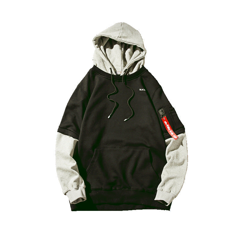 Men’s Japanese Style Hoodie – Casual Streetwear Hooded Top