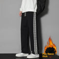 Straight-Leg Elastic Waist Casual Pants – Unisex, Sizes M–4XL