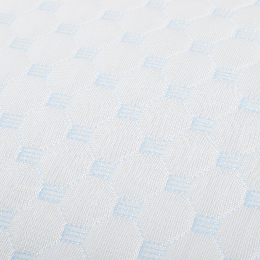 Ice Cool Unique Hypoallergenic Cooling Memory Foam Pillow for Nightlong Comfort and Breathable Sleep Support by OLIVIA ROCCO