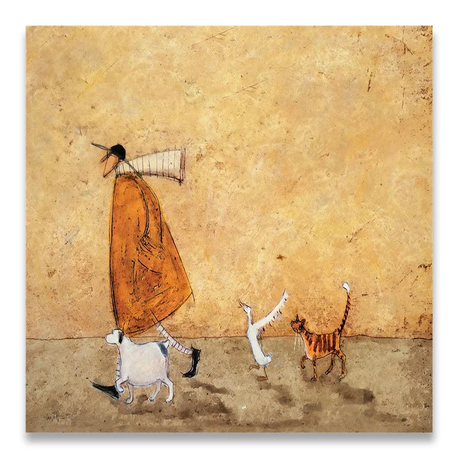 Landscape Love & Dogs Wall Art Prints – Nordic Vintage Posters (13 Styles)