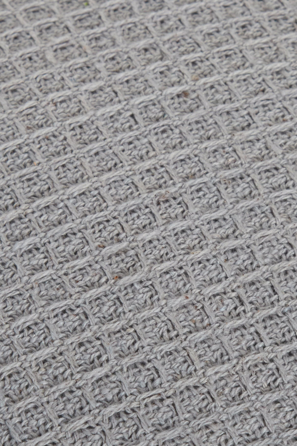 Lisbon Pure Indian Cotton Handwoven Honeycomb Vibrant Cushion Covers for Indoor Outdoor Use in Grey Ochre Navy Teal Silver Pink 17x17 and 24x24 Inches by OLIVIA ROCCO
