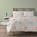 Meadow Natural Duvet Cover Set Super Soft Printed Floral Bedding with Pillow Case Easy Care Quilt Set by OLIVIA ROCCO