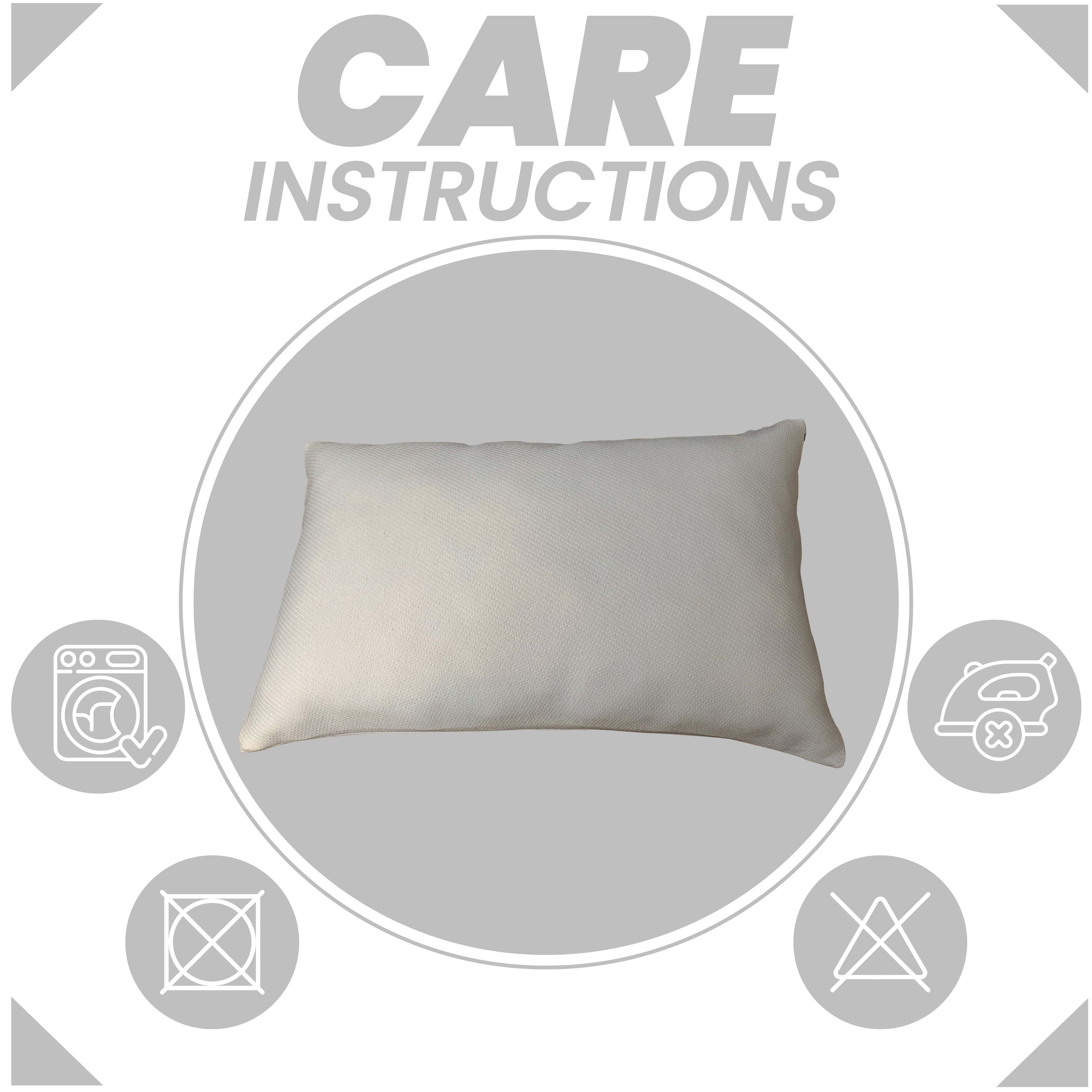Memory Foam Pillow Medium Luxury Premium Fibre Filling for Superior Comfort and Support by OLIVIA ROCCO