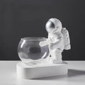 Creative Astronaut & Diver Hydroponic Glass Vase – Modern Home Decor