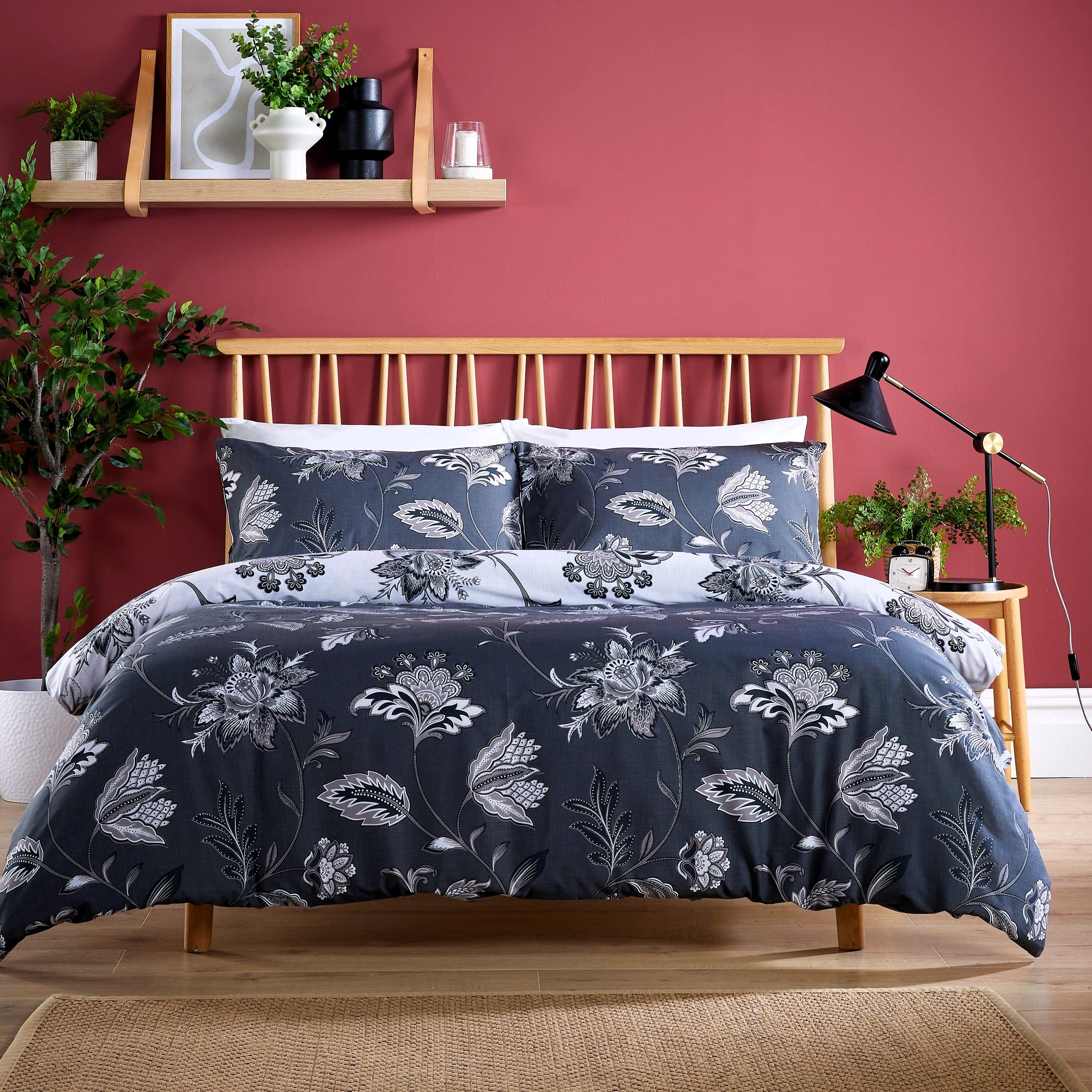 OLIVIA ROCCO Luxury Super Soft Cotton Rich Duvet Sets Easycare Comfortable Bedding Includes Duvet Cover & Pillowcases in Single Double King Size