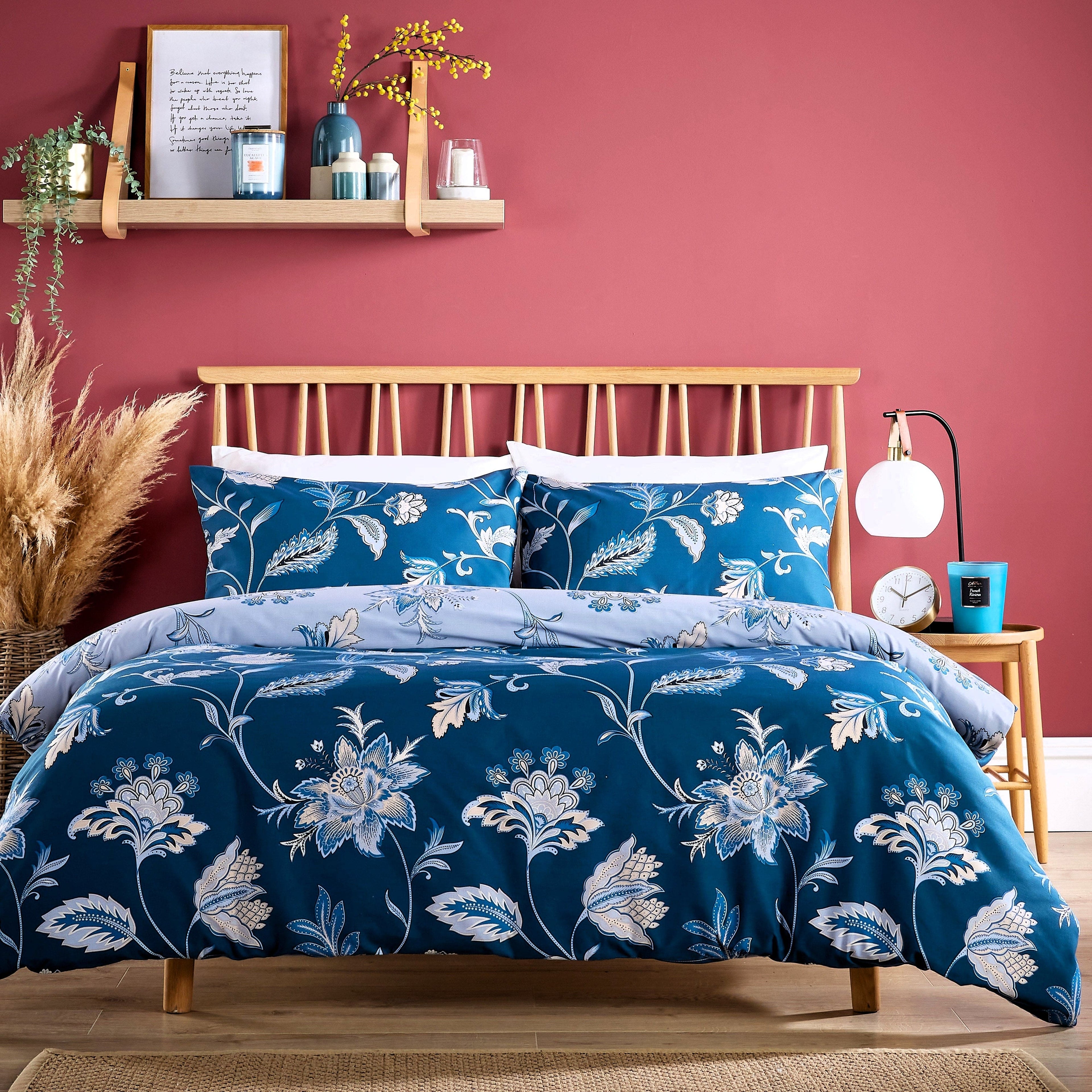 OLIVIA ROCCO Luxury Super Soft Cotton Rich Duvet Sets Easycare Comfortable Bedding Includes Duvet Cover & Pillowcases in Single Double King Size