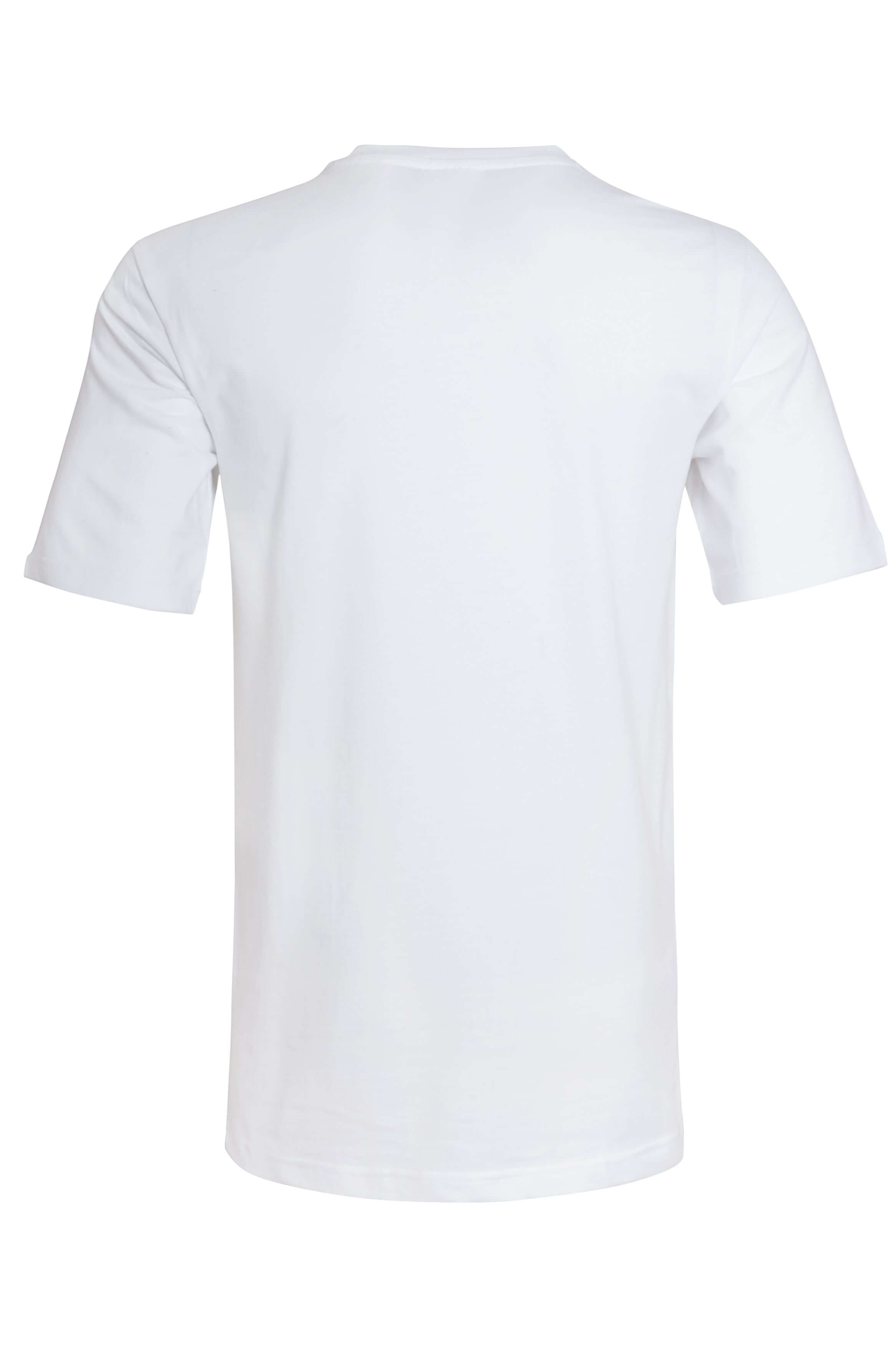 Pack of 3 Men's Plain T-Shirts Soft Breathable Cotton Polyester Blend Short Sleeve Tees Versatile Classic Colors by Sock Stack