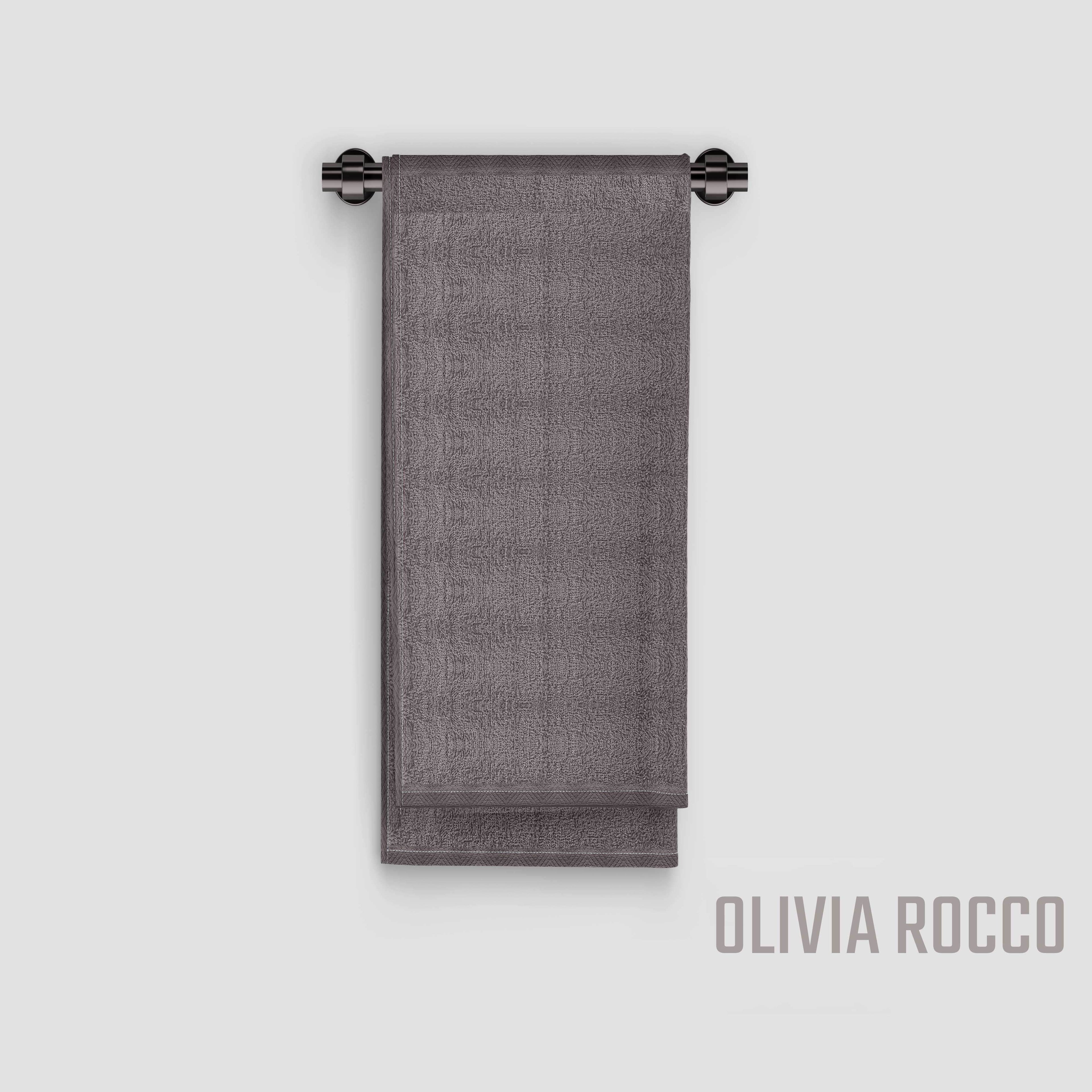Pack of 4 Large Quick-Drying Lightweight Easycare Indus Valley Cotton Bath Sheets 80x140cm for Home Travel Gym Holidays Multiple Colours by OLIVIA ROCCO