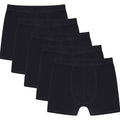 Pack of 5 Boys Organic Cotton Stretch Boxer Trunks Kids Underwear Comfortable Durable Essentials for Ages 5-13 Breathable Fabric Ideal for School Sports by Sock Stack
