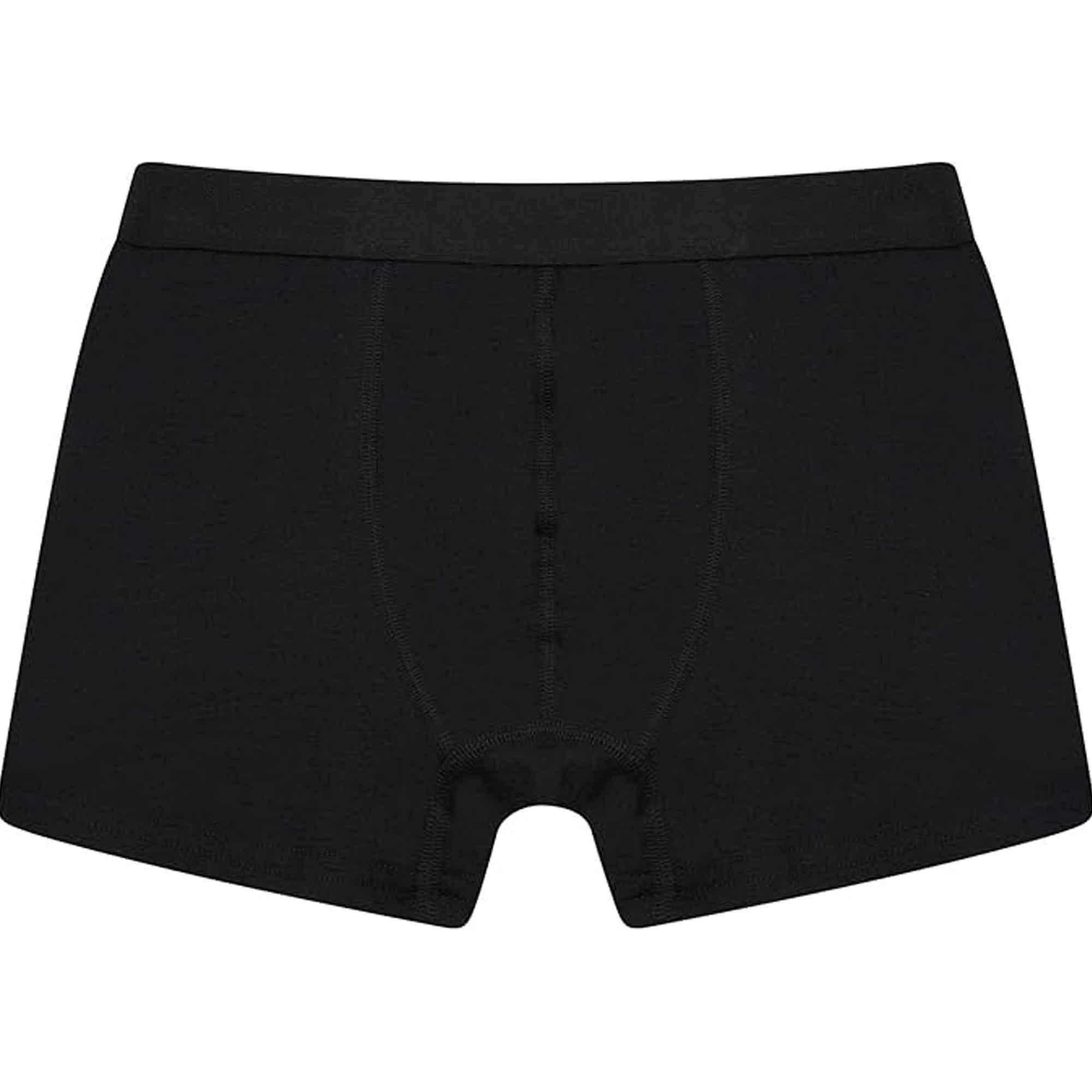 Pack of 6 Men's Cotton Rich Comfort Fit Boxer Trunk Underwear Breathable Stretch Waistband Soft Plain Boxers Multiple Sizes by Sock Stack