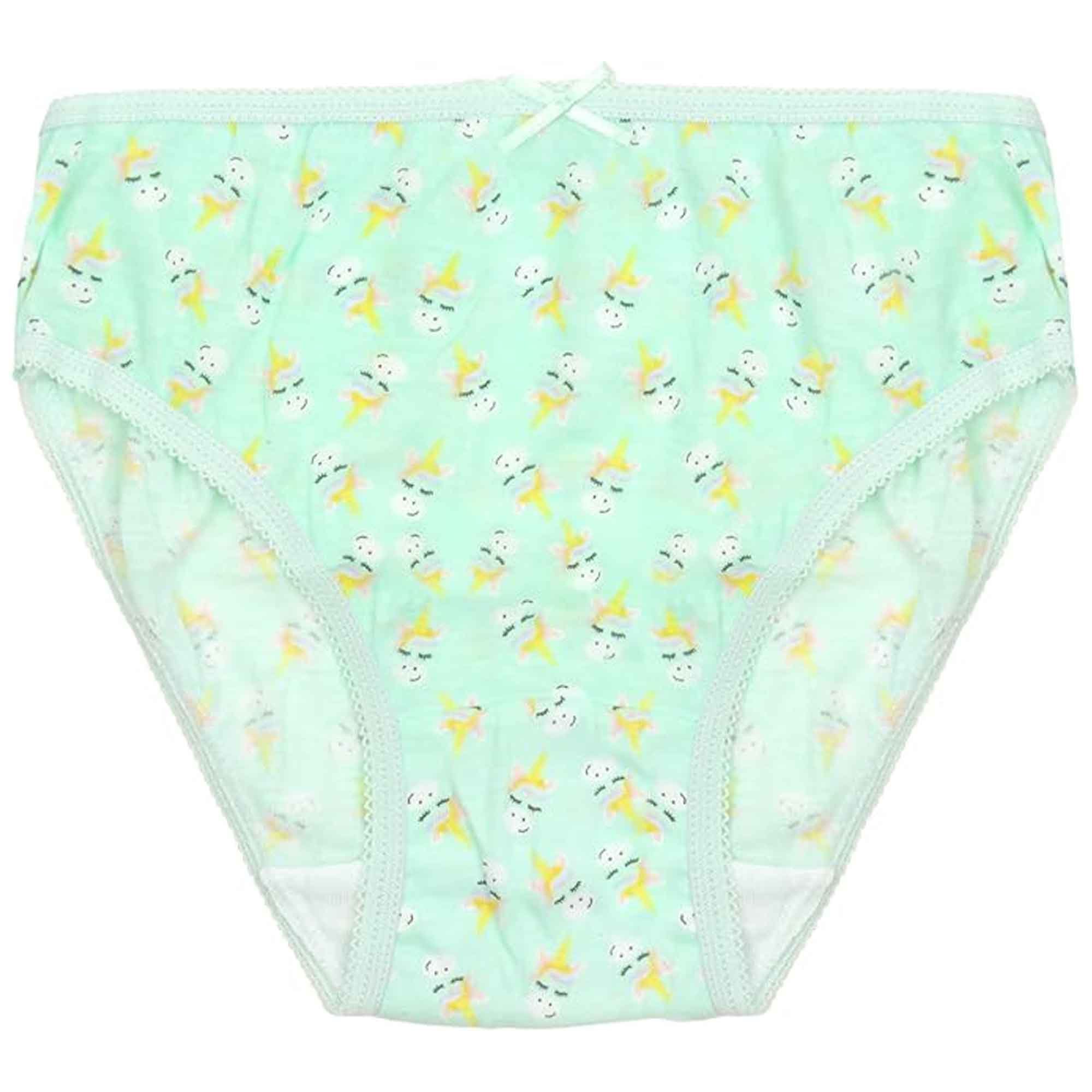 Pack of 7 Boys Briefs and Girls Knickers Cotton Blend Kids Underwear with Comfortable Waistband Assorted Colours and Patterns for Ages 2-8 Years by Daisy Dreamer