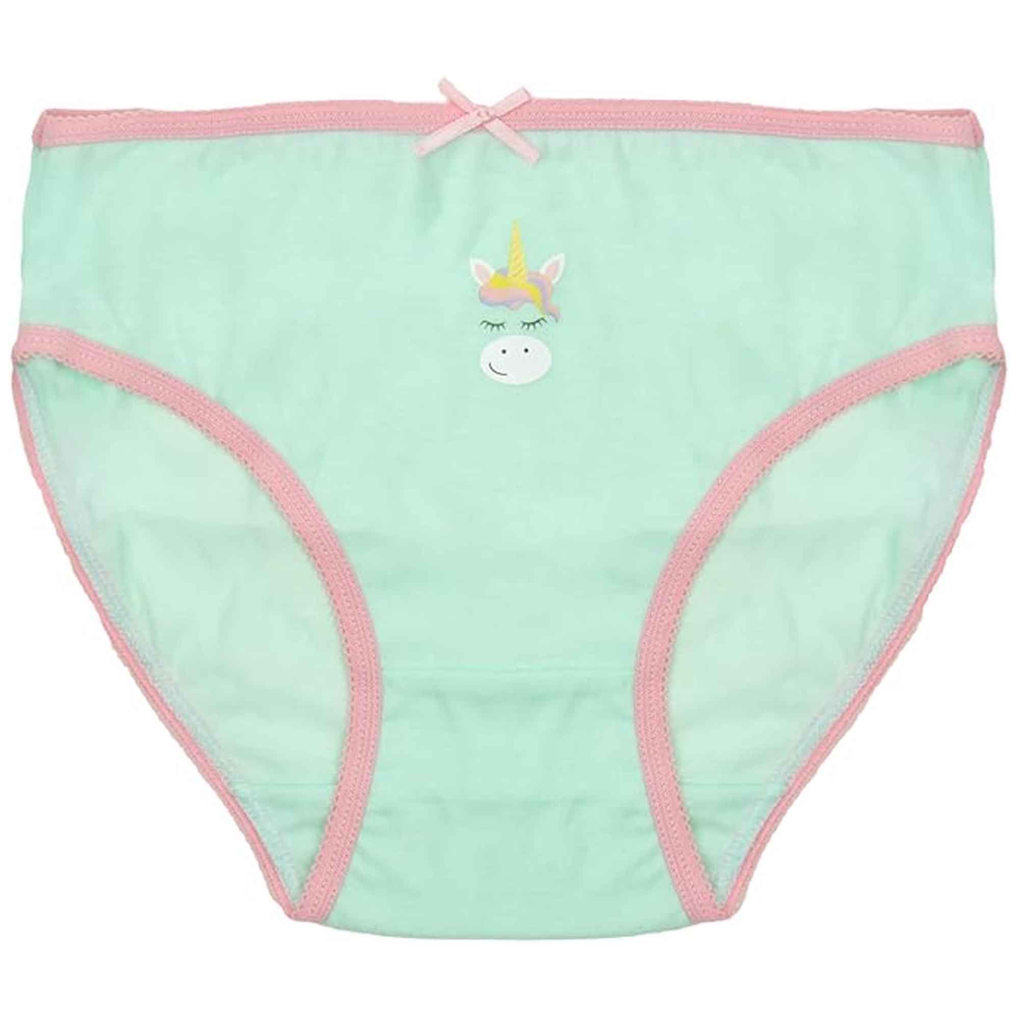 Pack of 7 Boys Briefs and Girls Knickers Cotton Blend Kids Underwear with Comfortable Waistband Assorted Colours and Patterns for Ages 2-8 Years by Daisy Dreamer