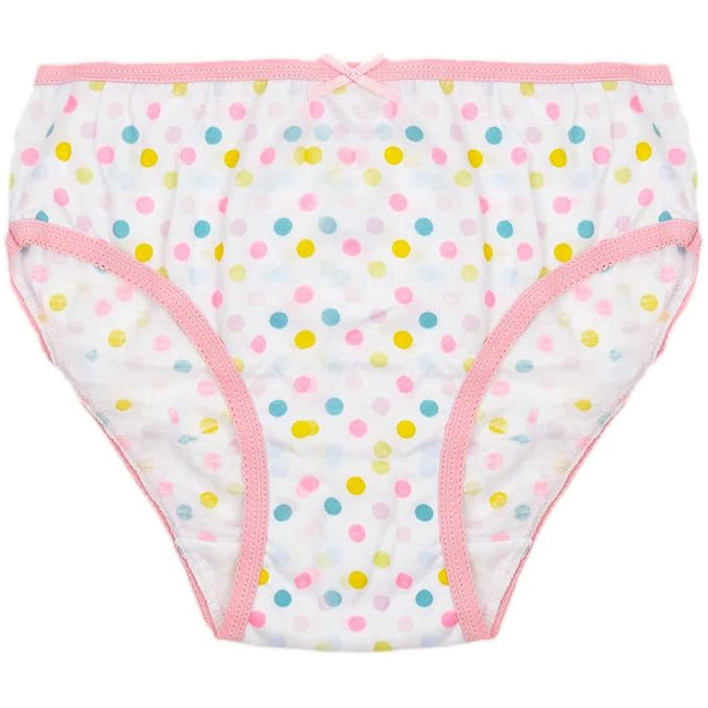 Pack of 7 Boys Briefs and Girls Knickers Cotton Blend Kids Underwear with Comfortable Waistband Assorted Colours and Patterns for Ages 2-8 Years by Daisy Dreamer