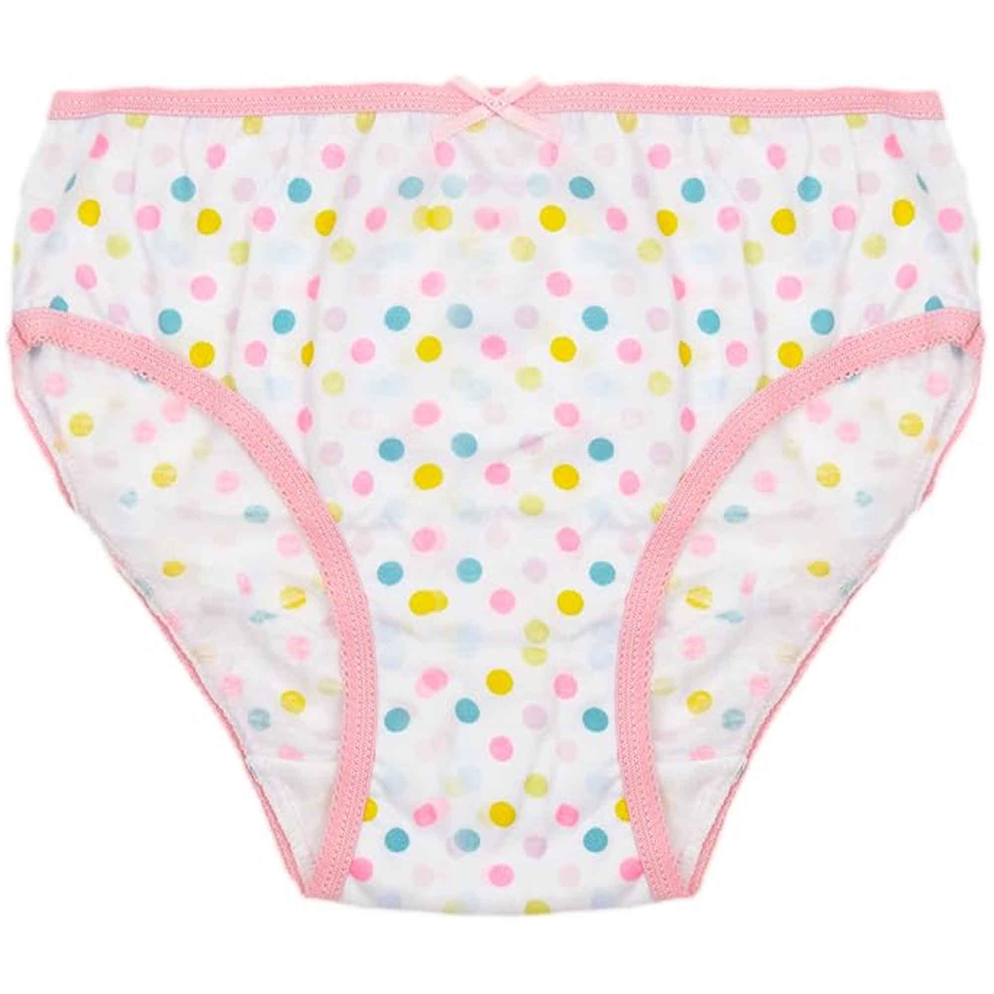 Pack of 7 Boys Briefs and Girls Knickers Cotton Blend Kids Underwear with Comfortable Waistband Assorted Colours and Patterns for Ages 2-8 Years by Daisy Dreamer