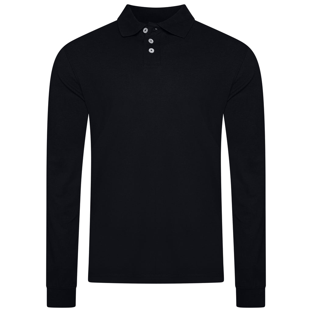 Evryone Long Sleeve Polo Shirt