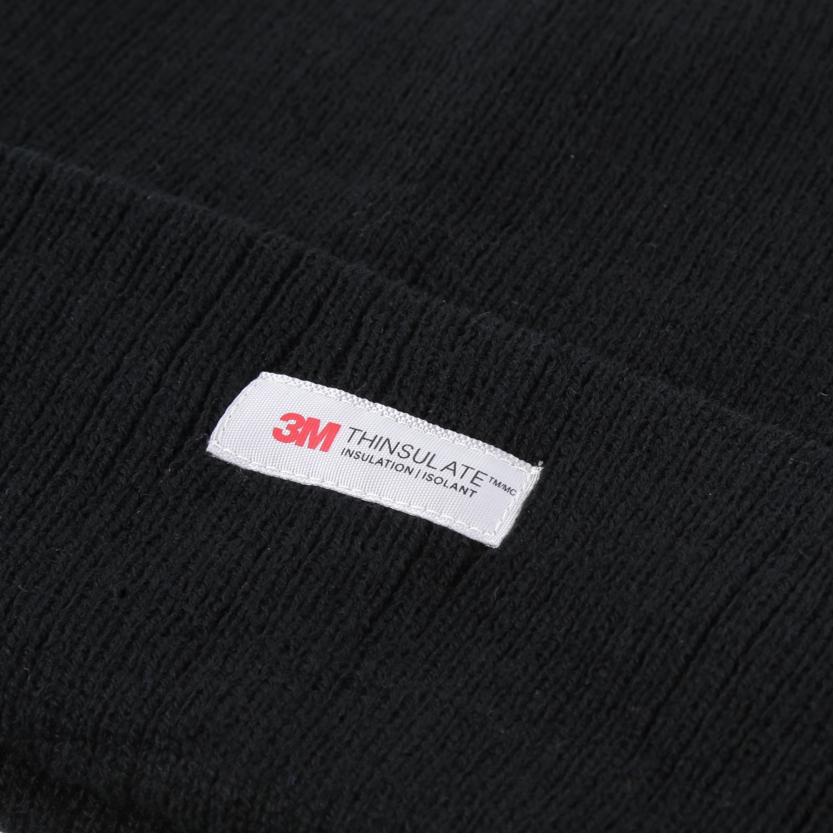 HeatGuard Thinsulate Ribbed Thermal Beanie Hat