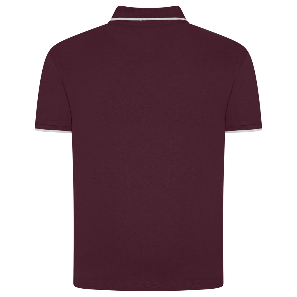 Evryone Contrast Tipped Polo Shirt
