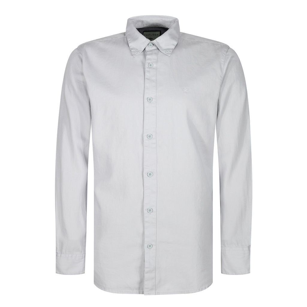 TL London Embroidered Logo Long Sleeve Shirt