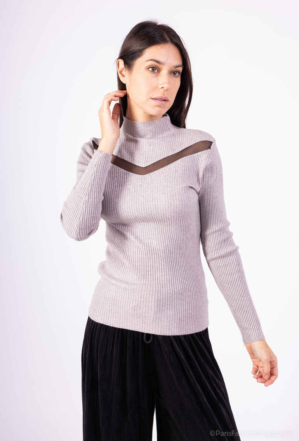 Long Sleeve Snake Print Pullover