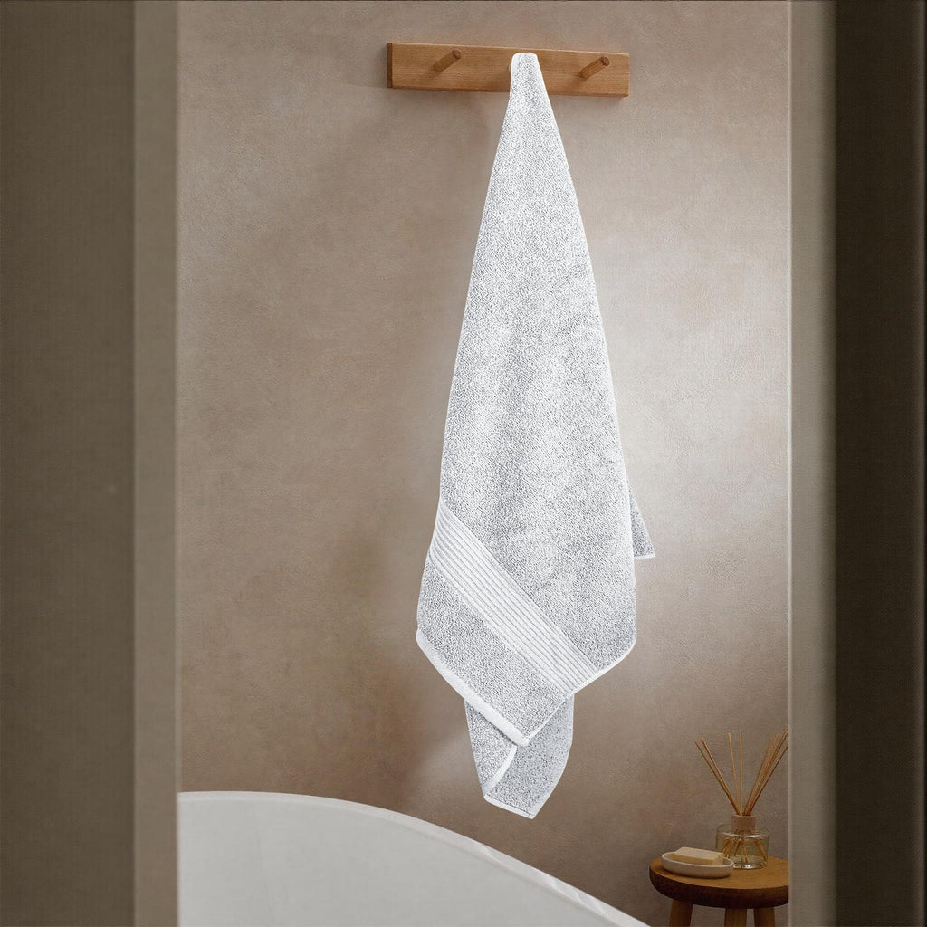 Rhodes Towel White 100% Cotton Hotel Quality Soft Super Absorbent Hand Bath Towels, Sheets & Face Cloths by OLIVIA ROCCO